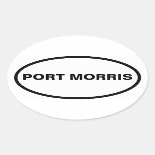Sticker Ovale QUATRE Port Morris