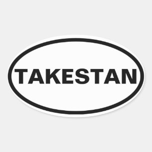 Sticker Ovale QUATRE Takestan