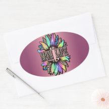 Rainbow Leopard Sunflower Maman Vie