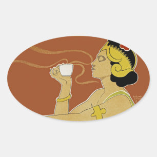 Sticker Ovale Rajah