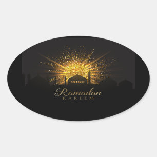Sticker Ovale Ramadan