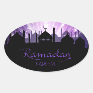 Sticker Ovale Ramadan
