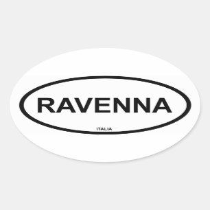STICKER OVALE RAVENNA