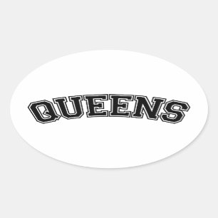 STICKER OVALE REINE, NYC