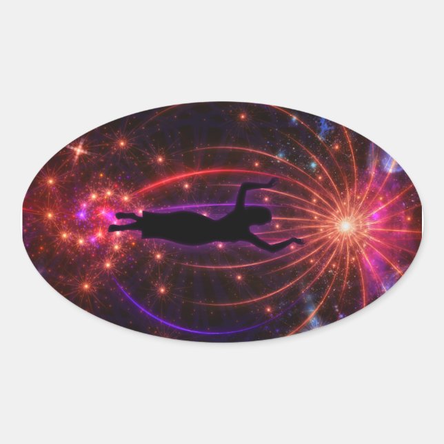 Sticker Ovale Révélation (Devant)