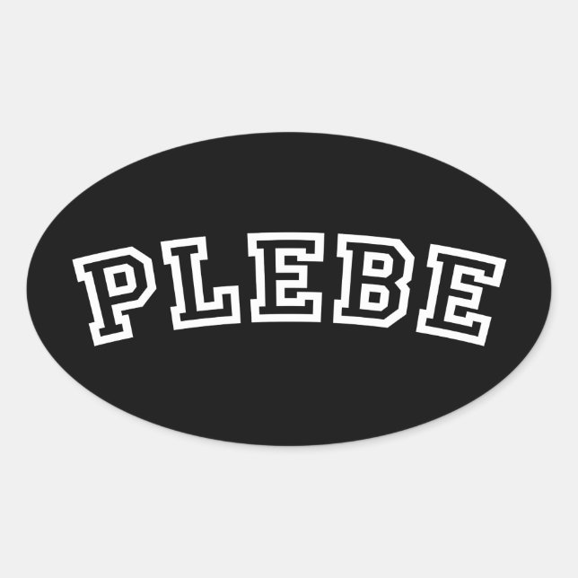 STICKER OVALE S'IL TE PLAÎT (Devant)