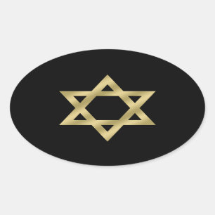 Sticker Ovale Star de David Black