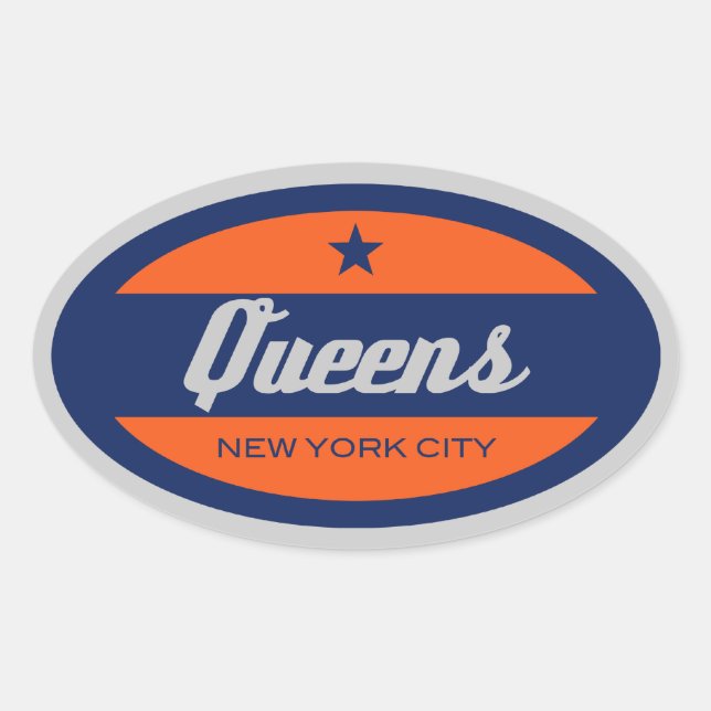 Sticker Ovale *Sticker Queens (Devant)
