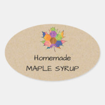 Sticule de sirop d'érable maison Jelly Jar