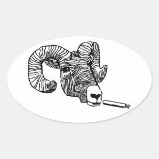Sticker Ovale Surly Bighorn