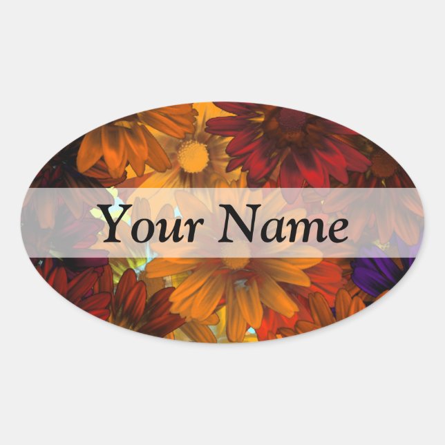 Sticker Ovale t (Devant)