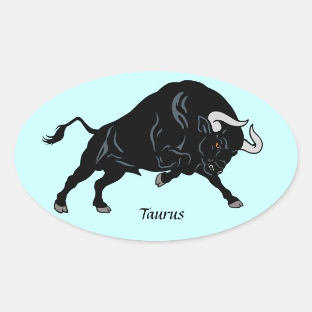 Sticker Ovale taurus (Devant)