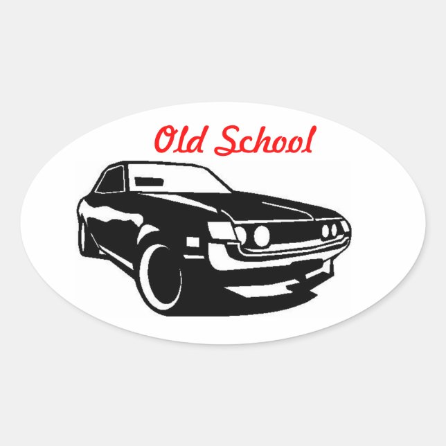 Sticker Ovale Toyota Celica (Devant)