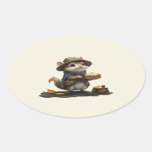 Un Chipmunk de l'ancien bloc