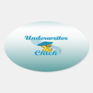 Sticker Ovale Underwriter Chick #3.png