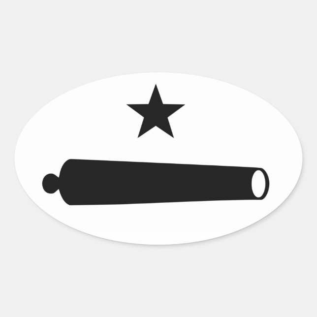 Sticker Ovale Venez le prendre Logo (TX) (Devant)