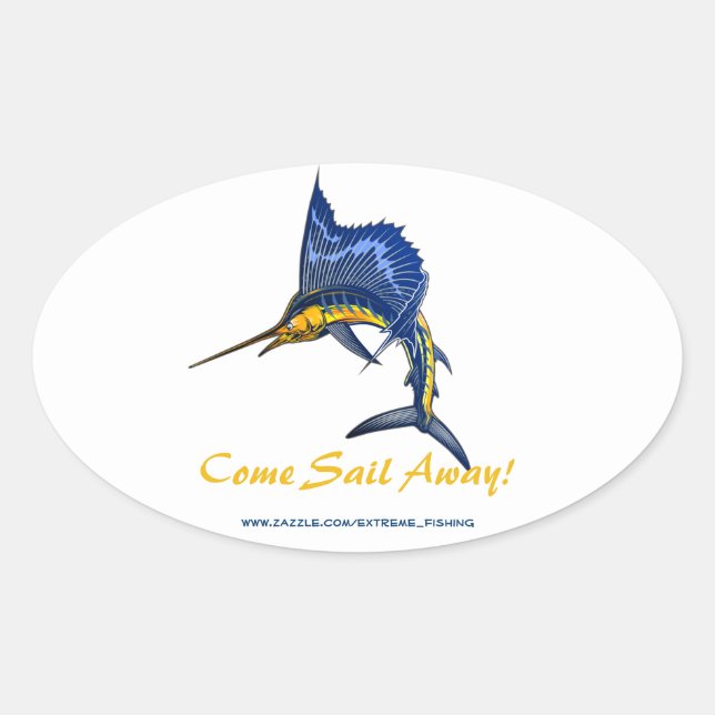 STICKER OVALE VENEZ VOILE ! (Devant)