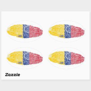 Sticker Ovale Venezuela