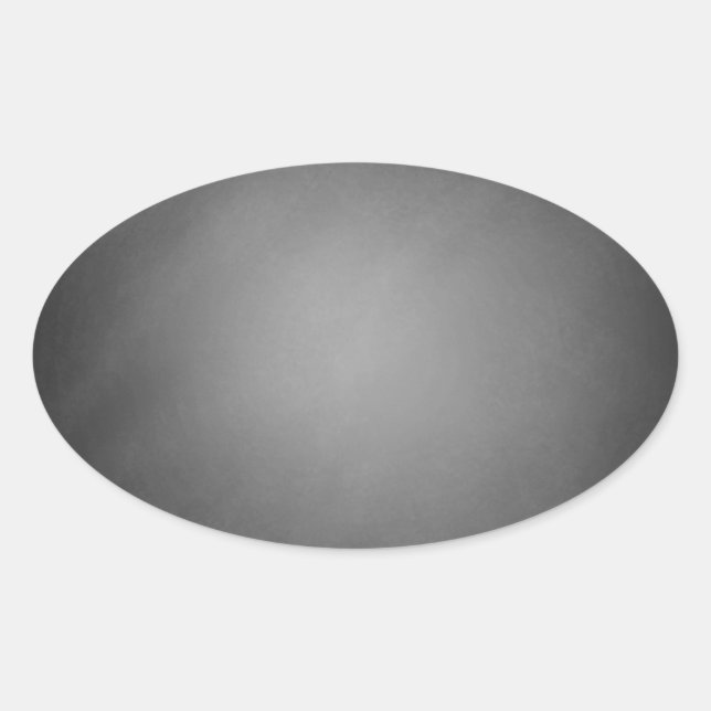 Sticker Ovale Vignette Chalkboard tendance (Devant)