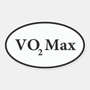 Sticker Ovale vo2 max