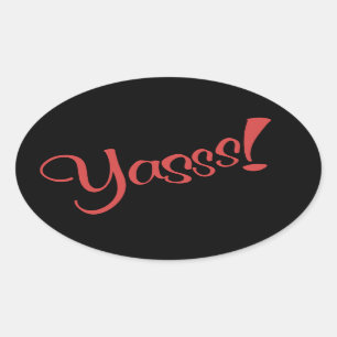STICKER OVALE YASSES
