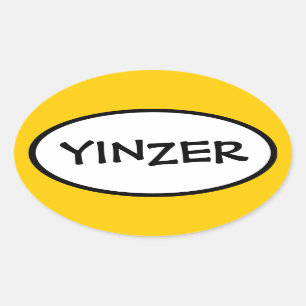 Sticker Ovale Yinzer