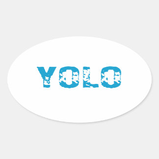 STICKER OVALE YOLO