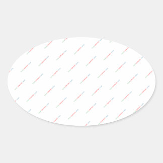 Sticker Ovale your logo personalized