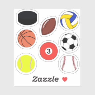 Sticker Pack balle sport