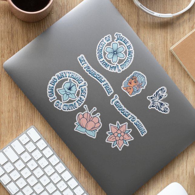 Sticker Pack d'autocollants de devis positif (Créateur téléchargé)