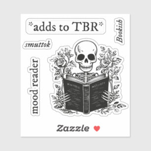 Sticker Pack de lecteur de livre