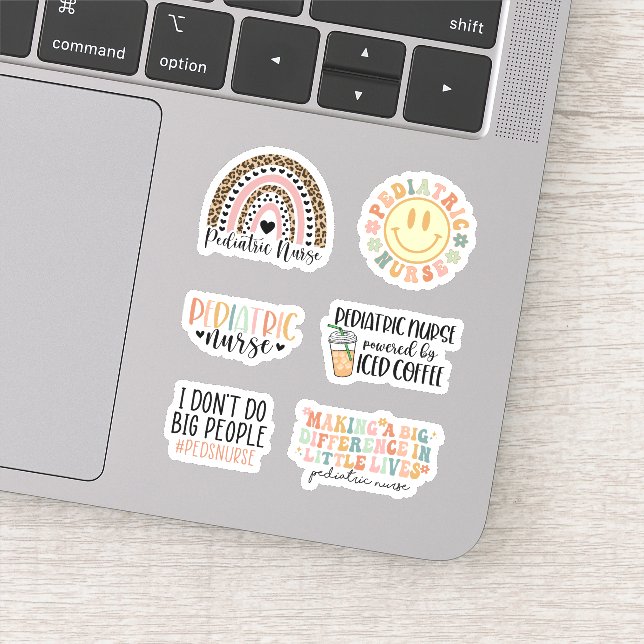 Sticker Pack Soins Pédiatriques, Soins Infirmiers (Détail)