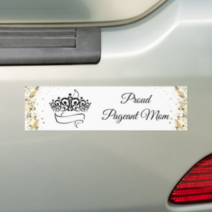 Sticker Pageant Mom Bumper