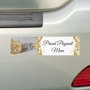 Sticker Pageant Mom Bumper