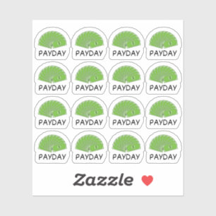 Sticker Paie salaire salaire salaire Budget Tracker Bujo P
