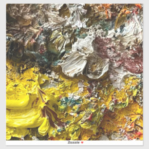 Sticker Palette de l'artiste #1