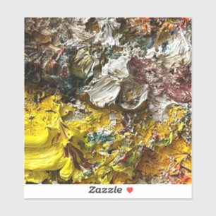 Sticker Palette de l'artiste #1