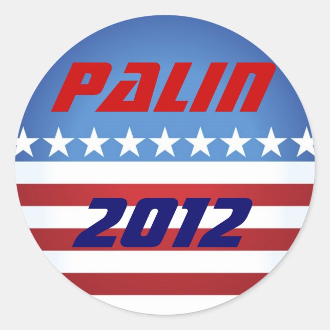 Sticker Palin 2012 (Devant)