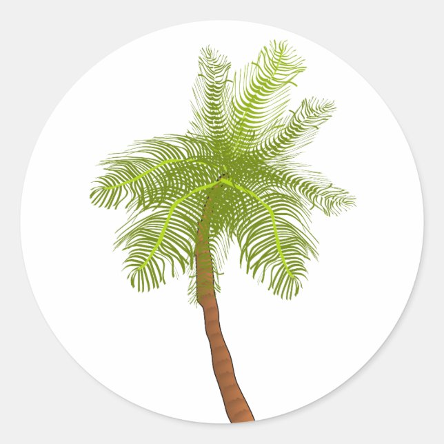 Sticker Palm Tree (Devant)