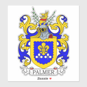 Sticker Palmer Family Crest