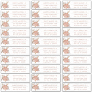 Sticker Pampas Grass   Liste d'adresses d'invités Hydrang