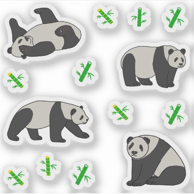 Sticker Panda (Devant)