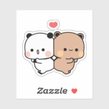Panda bear, bubu et dudu love