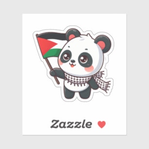 Sticker Panda de paix Padastine