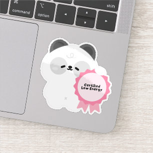 Sticker Panda Épuisé Certifié