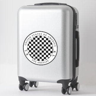 Sticker Panneau de contrôle noir et blanc pour l'autocolla