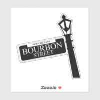 Panneau de la Nouvelle-Orléans Bourbon Street