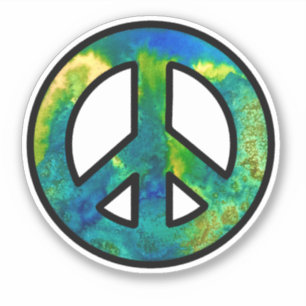 Sticker Panneau de paix Sea Green Enk