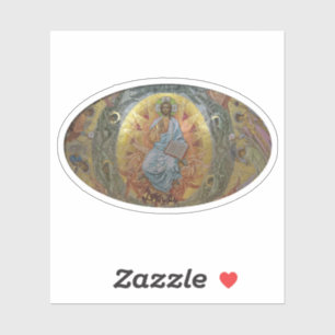 Sticker Pantocrateur, Jésus Christ, Seigneur de toute icôn