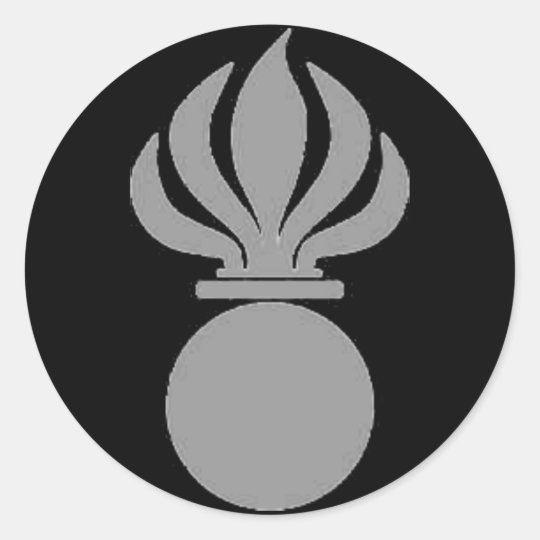 Sticker Panzergrenadier Bombe (grau)